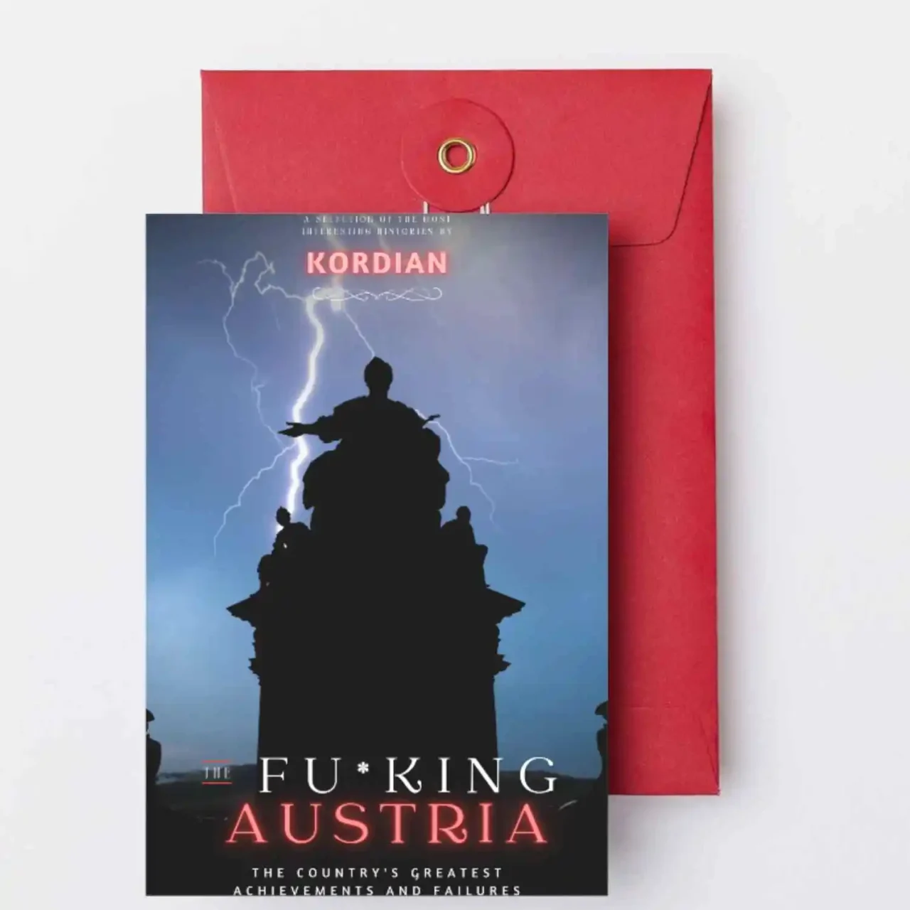 the Fucking Austria Book with Envelop