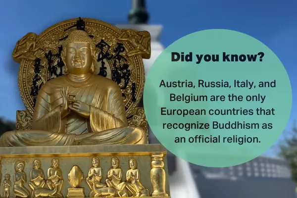 Buddha Statue at Vienna Peace Pagoda