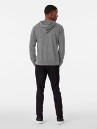 Back View of Mariazell Austria Hoodie - Simple and Stylish Design for Everyday Wear.