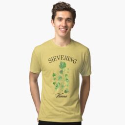 Man Smiling in Yellow Sievering Vienna T-Shirt