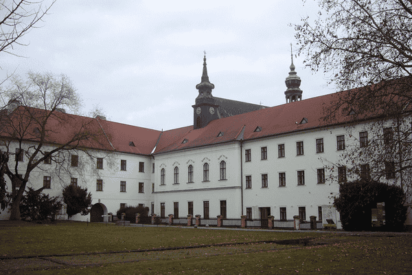 The Old Brno Monastery (Starobrněnský klášter), an important historical and cultural site in Brno.