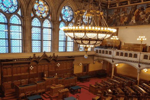 Vienna City Hall Council Chamber Interior