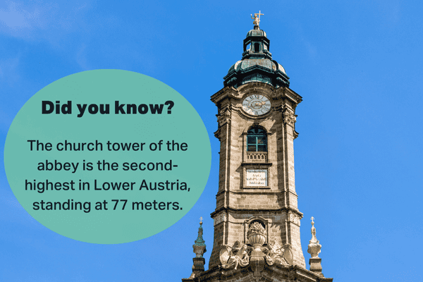 Zwettl Abbey Church Tower in Lower Austria