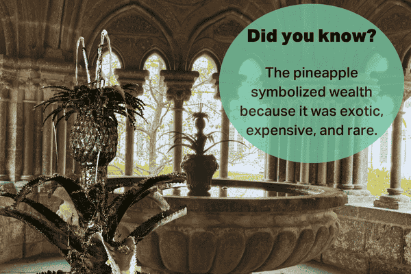 Zwettl Monastery Fountain with Pineapple Sculpture